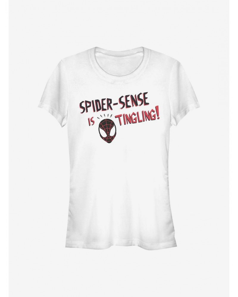 Marvel Spider-Man Spidey Sense Girls T-Shirt $8.96 T-Shirts