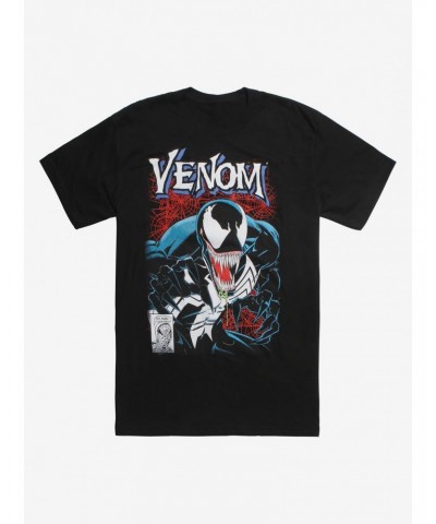 Marvel Venom Comic Book Cover T-Shirt $7.73 T-Shirts