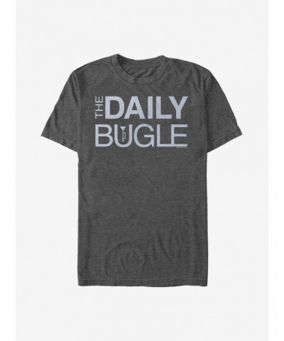 Marvel Spider-Man Daily Bugle Horn T-Shirt $8.03 T-Shirts