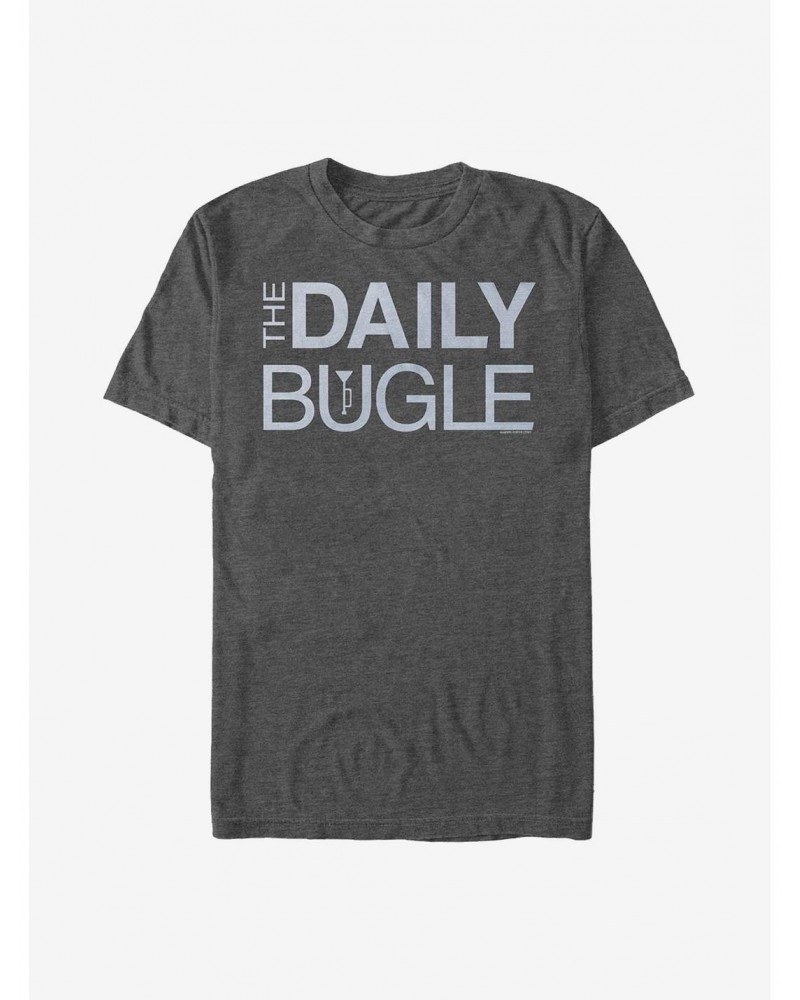 Marvel Spider-Man Daily Bugle Horn T-Shirt $8.03 T-Shirts