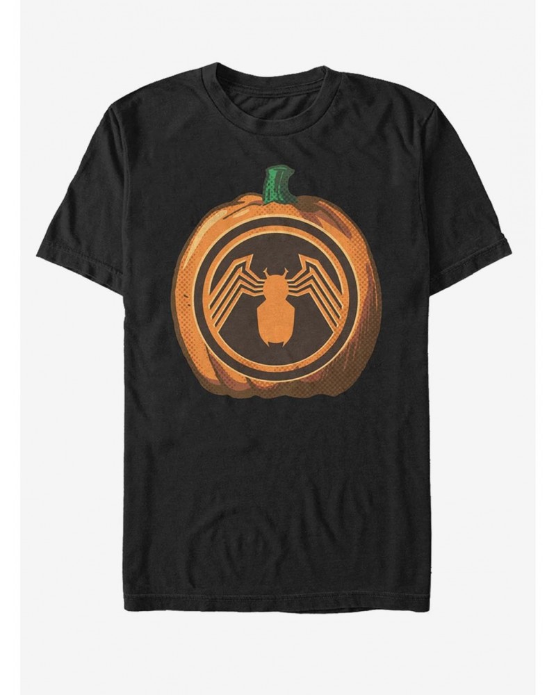 Marvel Venom Venom Pumpkin T-Shirt $8.41 T-Shirts