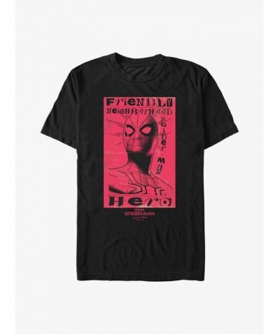 Marvel Spider-Man: No Way Home Friendly Hero T-Shirt $9.37 T-Shirts