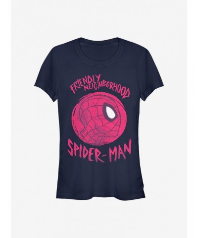Marvel Spider-Man Friendly Spider-Man Girls T-Shirt $9.76 T-Shirts