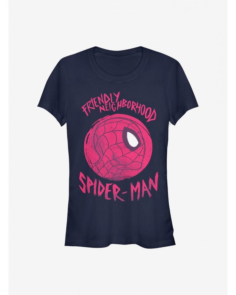 Marvel Spider-Man Friendly Spider-Man Girls T-Shirt $9.76 T-Shirts