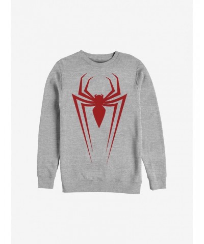 Marvel Spider-Man Long Spider Crew Sweatshirt $13.87 Sweatshirts