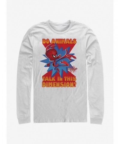 Marvel Spider-Man Spider-Ham Long-Sleeve T-Shirt $13.16 T-Shirts