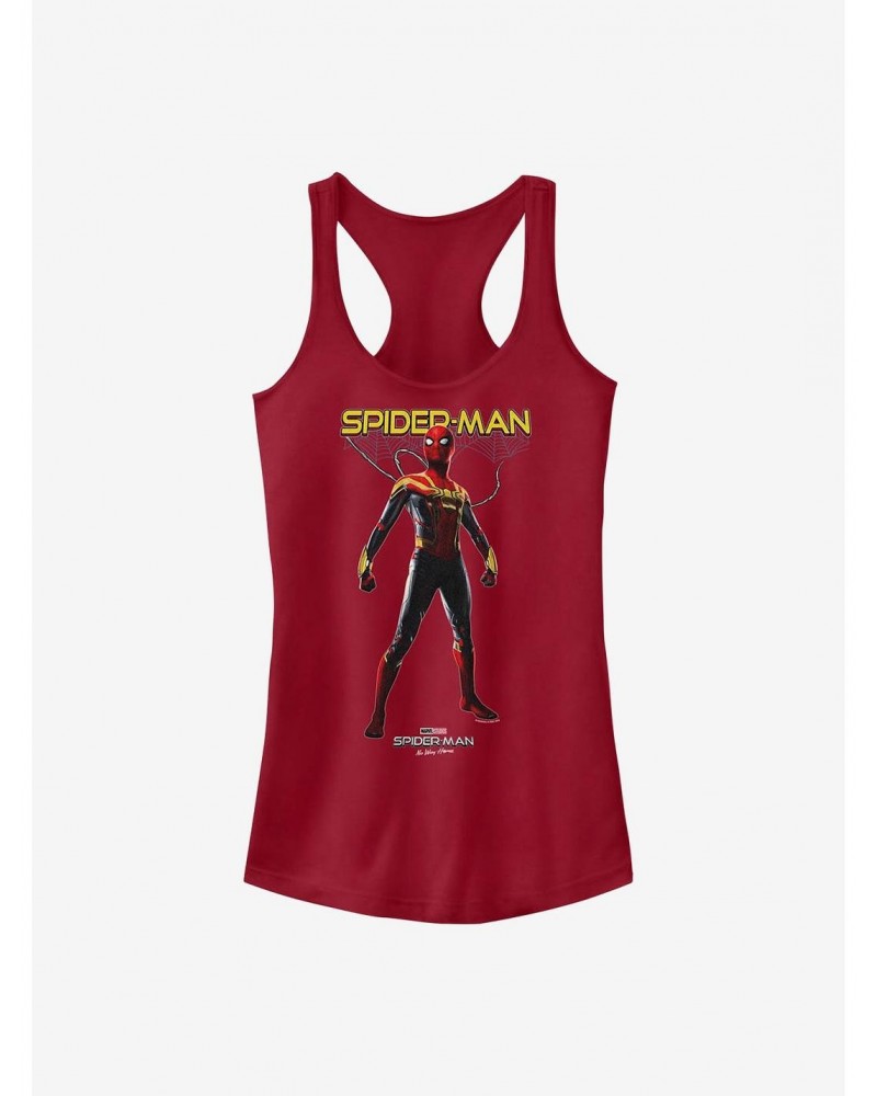 Marvel Spider-Man: No Way Home Spiderweb Hero Girls Tank $9.56 Tanks