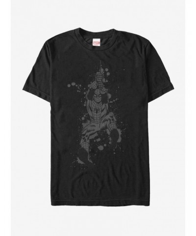 Marvel Spider-Man Paint Splatter Swing T-Shirt $6.69 T-Shirts