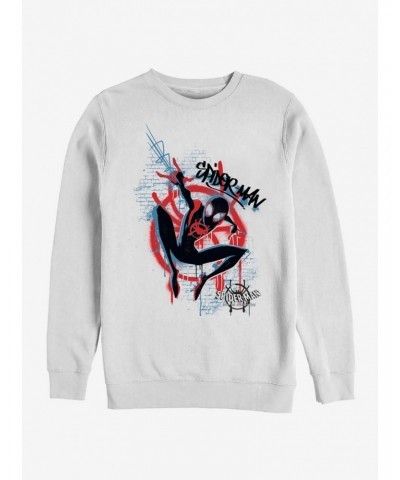 Marvel Spider-Man Graffiti Spider Sweatshirt $14.76 Sweatshirts