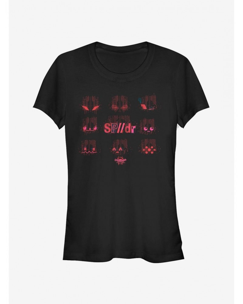 Marvel Spider-Man: Into The Spider-Verse SPdr Girls T-Shirt $7.17 T-Shirts