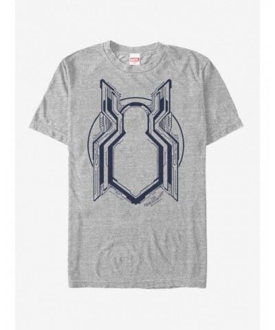 Marvel Spider-Man: Far From Home Chest Logo T-Shirt $9.37 T-Shirts
