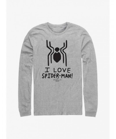 Marvel Spider-Man: No Way Home Spider Love Long-Sleeve T-Shirt $11.84 T-Shirts
