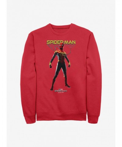 Marvel Spider-Man: No Way Home Spiderweb Hero Crew Sweatshirt $14.46 Sweatshirts